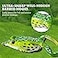 HENGJIA 5 pcsSet Soft Frog Fishing Lures Snakehead Lure Topwater Simulation Soft Bass Bait Artificial Bait 5cm