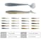 RUNCL Swimbaits Paddle 10203040PCS 5432 Inchs Paddle Tail Soft Lure for Trout Crappie Bass Durable Plastic Bait Swimmer for SaltwaterFreshwater Fishing Lovers Gift