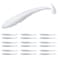 RUNCL Swimbaits Paddle 10203040PCS 5432 Inchs Paddle Tail Soft Lure for Trout Crappie Bass Durable Plastic Bait Swimmer for SaltwaterFreshwater Fishing Lovers Gift