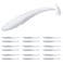 RUNCL Swimbaits Paddle 10203040PCS 5432 Inchs Paddle Tail Soft Lure for Trout Crappie Bass Durable Plastic Bait Swimmer for SaltwaterFreshwater Fishing Lovers Gift