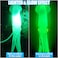 JSHANMEI Saltwater Squid Fishing Lures Lighted Glow in the Dark LED Fishing Lure Soft Squid Jig Halibut Lingcod Trolling Lures Deep Drop Light Flasher Offshore Mackerel Tuna Grouper Striper Lure Blue