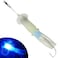 JSHANMEI Saltwater Squid Fishing Lures Lighted Glow in the Dark LED Fishing Lure Soft Squid Jig Halibut Lingcod Trolling Lures Deep Drop Light Flasher Offshore Mackerel Tuna Grouper Striper Lure Blue