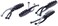 Strike King Lures Mr Crappie Joker Soft Bait Lure 2 Length Tuxedo Black Sparkle Package of 15 MRCJ2184