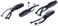Strike King Lures Mr Crappie Joker Soft Bait Lure 2 Length Tuxedo Black Sparkle Package of 15 MRCJ2184