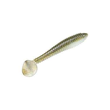 Strike King Rage Swimmer Fishing Lure Soft Plastic Paddletail Minnow Sleek Nose Cone Softly Ribbed Body Thin Tail