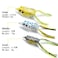 Supertrip Topwater Frog Crankbait Tackle Crank Bait Bass Soft Swimbait Lures Crankbaits Baits Hard Bait Fishing Lures 3Size6pcs