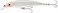 Rapala XRap Saltwater 14 Glass Ghost