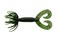 Yamamoto Baits 25 Double Tail Hula GRUB 10 PackWatermelonBlack RED