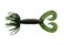Yamamoto Baits 25 Double Tail Hula GRUB 10 PackWatermelonBlack RED