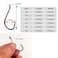 Laxygo 100pcs Octopus Beak Offset Fishing Hooks Froged Sport Circle Hooks Sharp High Carbon Steel Fishing Hook6 Sizes