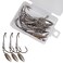 Laxygo 10pcsPack Weighted Hook with Twist Lock Spin Superline Spring Hook Swim Bait Fishing Hook with Twistlock Pin 35g 65g 10pcs35g