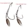 Laxygo 10pcsPack Weighted Hook with Twist Lock Spin Superline Spring Hook Swim Bait Fishing Hook with Twistlock Pin 35g 65g 10pcs35g