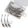Laxygo 10pcsPack Weighted Hook with Twist Lock Spin Superline Spring Hook Swim Bait Fishing Hook with Twistlock Pin 35g 65g 10pcs35g