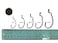 Anglerâ€s Grotto Anglers Grotto EWG Offset Shank Worm Hook 1525 Count Per Pack Freshwater Saltwater Fishing Hooks High Carbon Steel Extra Strength Size 110203050 Size 30 25 Count
