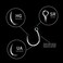 BKK LONEDIABLO Single Lure Hook 3Pack 5X Saltwater UltraAntirust Coating Hand Ground Point Popping Trolling Stickbaits