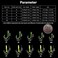 Dyxssm Drum Spring Feeder Fishing Hooks Carp Bait Traps Fishing Hook 5pcs 6