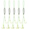 Dyxssm Drum Spring Feeder Fishing Hooks Carp Bait Traps Fishing Hook 5pcs 6