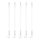 Dyxssm Fishing Hooks and Leader Fishing Rigs Hook Line Stainless Steel Fishing Rigging Wire Hooks 2 StyleA 1 Hook rig