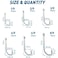 AGOOL Fishing Hooks Saltwater J Hooks 130pcs Stainless Steel OShaughnessy Long Shank Forged Trolling Hook Extra Strong with Fishing Beads for Bass Striper Catfish Snapper