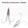 FishingPepo 2pcs Snagging Hooks Snagging Weighted Treble Hooks Large Fishing Hooks Snagging Weighted Treble Hooks Weighted Treble Bunker Snag Hooks 2 Sizes176oz