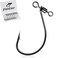 FishTrip Drop Shot Hooks Fishing Rig 25pcs Drop Shot Rig with Swivel Saltwater Freshwater Sizes 1