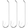 AGOOL Fly Tying Hooks150pcs Fly Fishing Hooks Panfish Crappie Hooks Long Shank Fly Hooks Eye Down Dry Wet Nymph Strimp Pupa Larva Streamer Jig for Trout Catfish Panfish