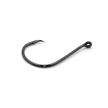 Gamakatsu Circle Offset Point Octopus HookPack Of 25 Black 60