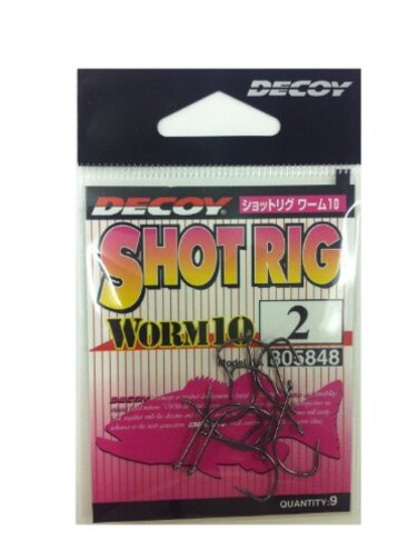 ã‚«ãƒ„ã‚¤ãƒ(KATSUICHI) Katsuichi Decoy Worm 10 Shot Rig 2