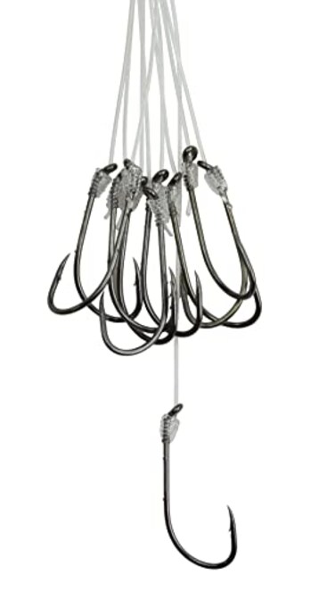 LAST CAST Last Cast Tackle 30 Baitholder Fishing Hook with 30 Leader 10pcs
