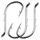 Shaddock Fishing Octopus Baitholder Fishing Hooks Sharp Barbed Beak Fish Hooks Black High Carbon Steel Circle Jig Hook Size 30 100pcs