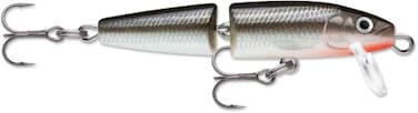 Rapala Jointed Minnow Lure Jointed Hard Bait Bass Pike and Walleye Fishing Lure Wide Swimming Action 2 Silver