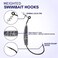 Reaction Tackle Weighted Swimbait Hooks 18oz 30
