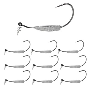 Reaction Tackle Weighted Swimbait Hooks 18oz 30