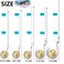 SEAOWL Saltwater Steel Circle Hook RigsOctopus Offset Fishing Hooks Leader Wire for Catfish Bass