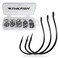 THKFISH 50PcsBox Fishing Hooks Drop Shot Hooks Wacky Worm Fish Hooks Size 321 10 20 Offset Circle Hooks for Fishing
