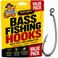 BIG WORM Worm Hooks for Bass Fishing Texas Rig Ewg