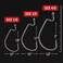 BIG WORM Worm Hooks for Bass Fishing Texas Rig Ewg