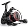 KastKing Brutus Spinning Reel Freshwater Spinning Fishing Reels Graphite Frame CNC Aluminum Spool 521 Gear Ratio 41 Ball Bearings