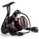 KastKing Brutus Spinning Reel Freshwater Spinning Fishing Reels Graphite Frame CNC Aluminum Spool 521 Gear Ratio 41 Ball Bearings
