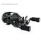 KastKing MegaJaws Elite Baitcasting Reels 721 Gear Ratio Left Handed Black Violet Shallow Spool No Flipping Switch