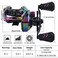 Sougayilang Baitcasting Reels Colorful Fishing Reel 801 Gear Ratios 91 BB Magnetic Braking System Right