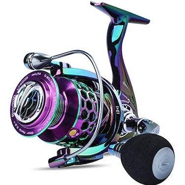 Sougayilang Fishing Reel Light Weight Ultra Smooth Aluminum Spinning Fishing Reel131BB LY2000