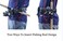 ZYLPYQ 3rd Hand Rod Holder Wearable Fishing Rod HolderFishing Belt Fishing Accessories Wading Belt