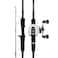 KastKing Crixus Fishing Rod and Reel Combo High Performance Spinning Baitcaster Combo IM6 Graphite 2Pc Blanks Zirconium Oxide Rings SuperPolymer Handle Lightweight Reel with Aluminum Spool