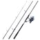 Sougayilang Surf Fishing Rod Combo MediumHeavy 3 Piece Baitfeeder Spinning Combo with 4000 Size Reel for Travel 9FT Rod with 4000 Reel
