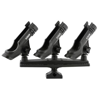 Scotty 256 Triple Rod Holder black one size