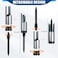 SILANON Fishing Rod Pole Holder for Ground Universal Aluminium Alloy Ground Support Stand Spike Detachable Folding Pole Holder Stand for Bank Beach Ground Shore Surf Fishing