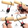 SAMSFX Fishing Rods Belt Stretchy Wrap Pole Straps Elastic Cable Ties for Casting Spinning Fly Rods 8PCS 7 Colors