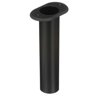 SEACHOICE Seachoice Fishing Rod Holder Black 90 Degree Straight Up Gunnel Mount