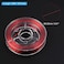 PATIKIL 50M55 Yards Rod Guide Wrapping Thread 450D Metallic DIY Fishing Rod Guides Fixing Line Red